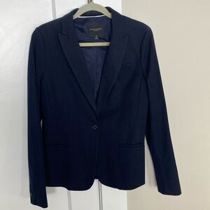 Banana Republic navy blazer size 10 tall